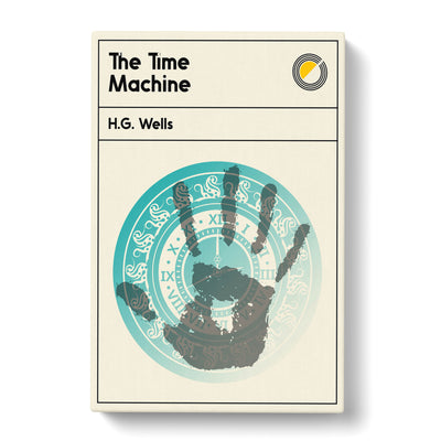 Book Cover The Time Machine H. G. Wells Canvas Print Main Image