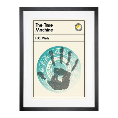 Book Cover The Time Machine H. G. Wells Framed Print Main Image