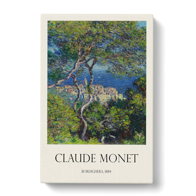 Bordighera Print By Claude Monet Canvas Print Main Image