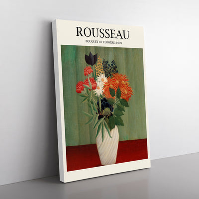 Bouquet Of Flowers Vol.2 Print By Henri Rousseau