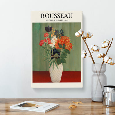 Bouquet Of Flowers Vol.2 Print By Henri Rousseau