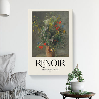 Bouquet Of Flowers Vol.2 Print By Pierre-Auguste Renoir