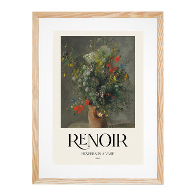 Bouquet Of Flowers Vol.2 Print By Pierre-Auguste Renoir