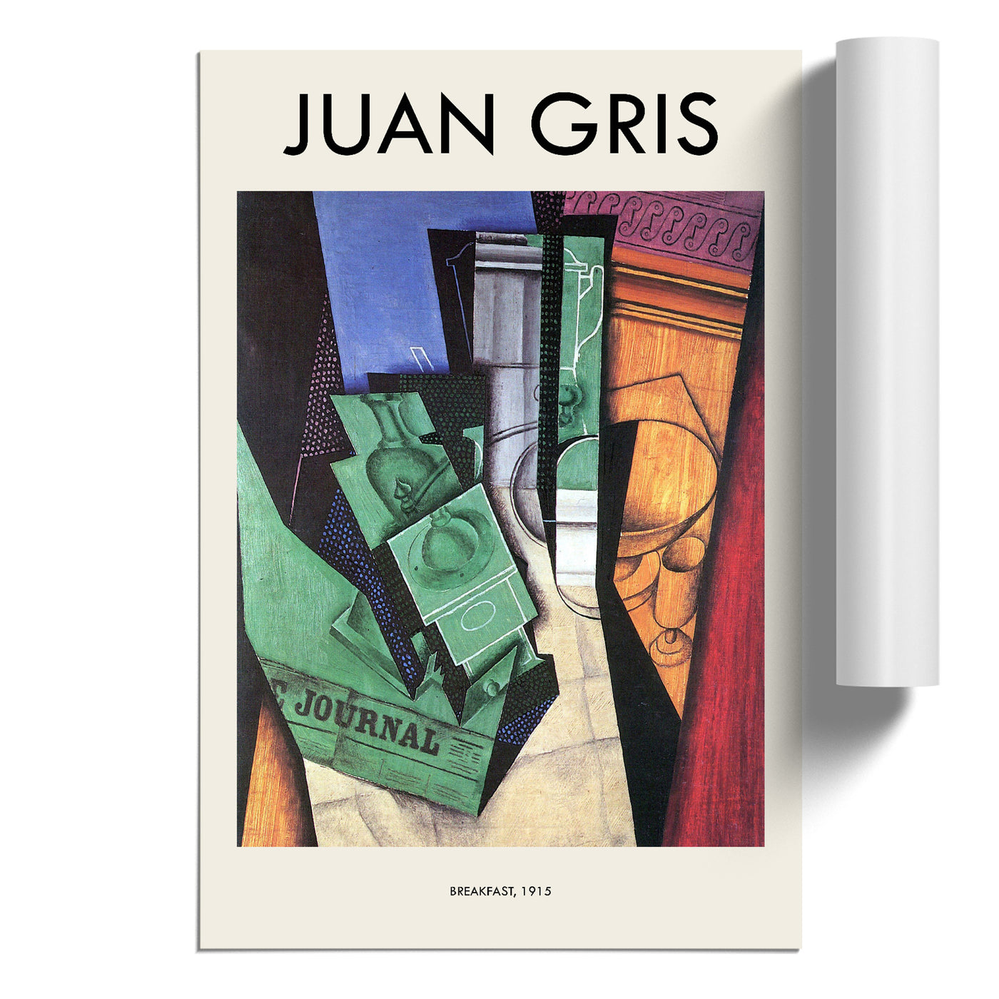 Breakfast Print By Juan Gris