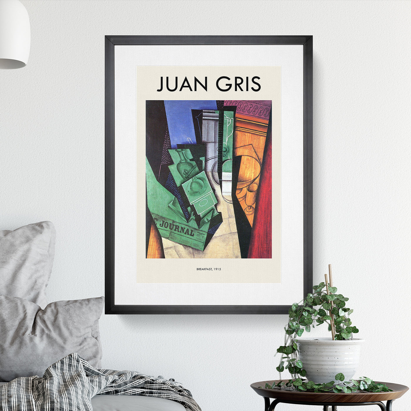 Breakfast Print By Juan Gris