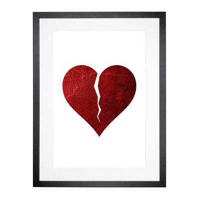 Broken Heart Framed Print Main Image