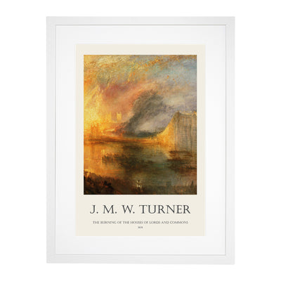 Burning Of The Houses Of Commons Print By Joseph-Mallord William Turner