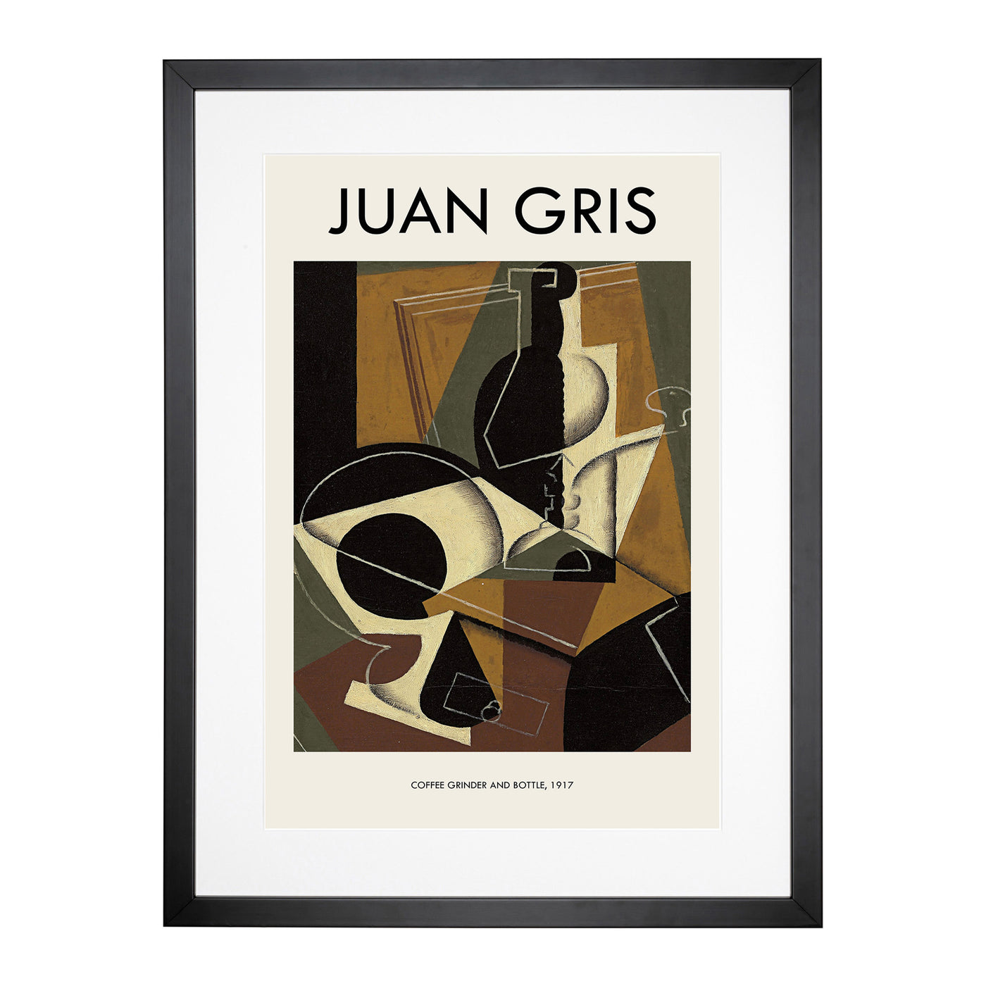 Cafe Moulin Print By Juan Gris Framed Print Main Image