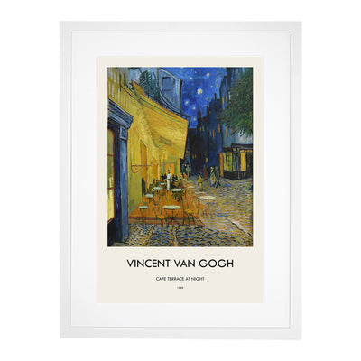 Cafe Terrace At Night Print By Vincent Van Gogh