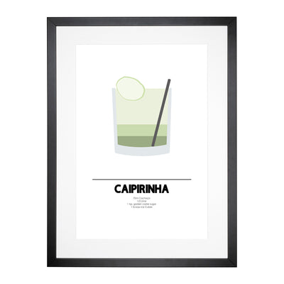 Caipirihna Cocktail Framed Print Main Image