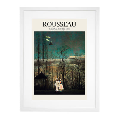 Carnival Evening Print By Henri Rousseau