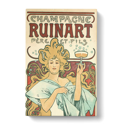 Champagne Ruinart Vol.1 Byx Alphonse Muchacan Canvas Print Main Image