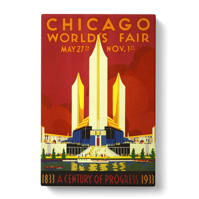 Chicago World Faircan Canvas Print Main Image