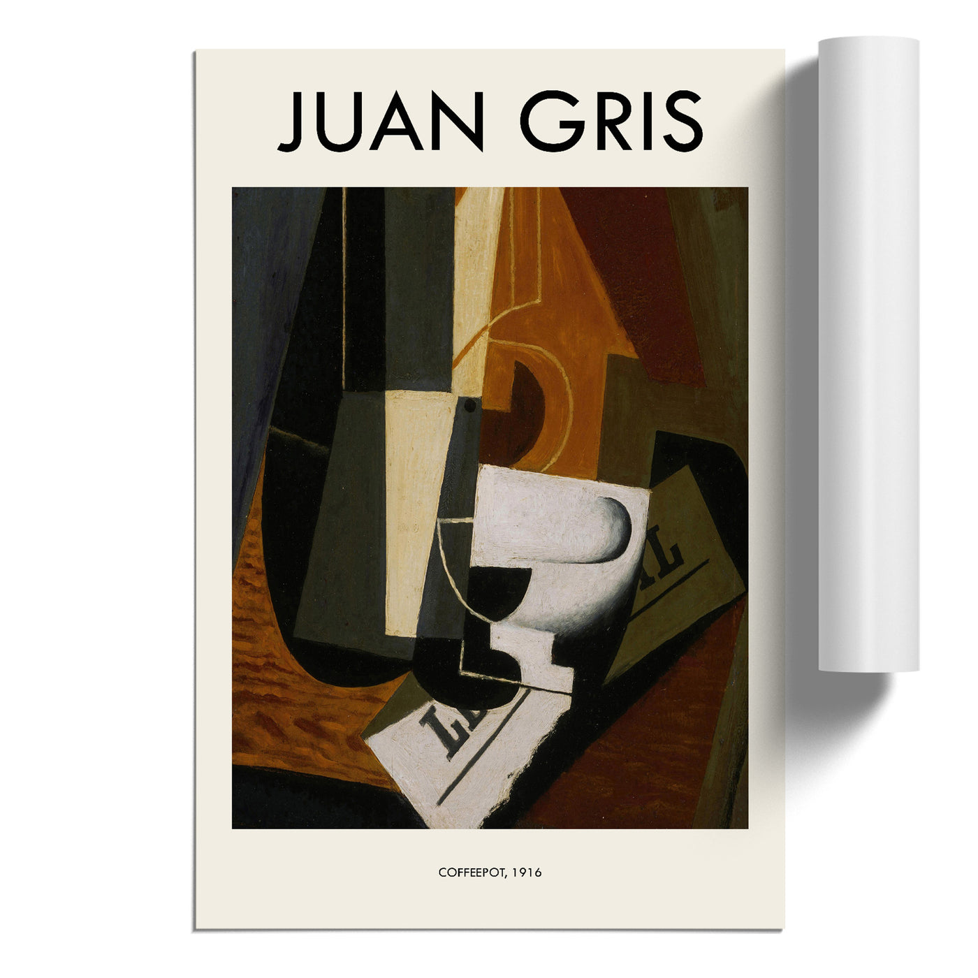 Coffeepot Print By Juan Gris