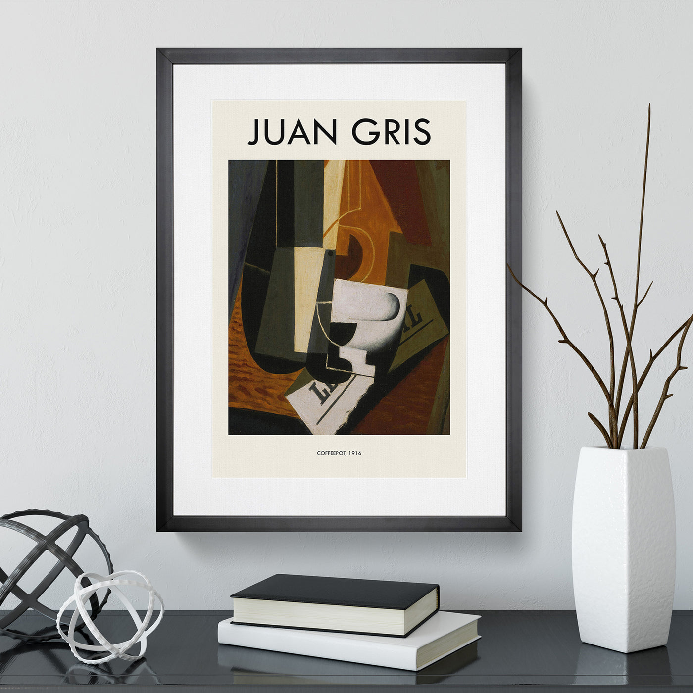 Coffeepot Print By Juan Gris