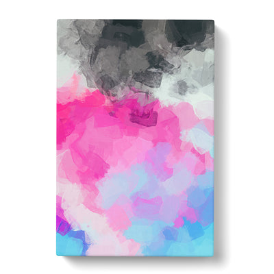 Collisions Of Colour In Abstract Canvas Print Main Image