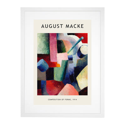 Composition Vol.2 Print By August Macke