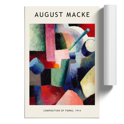 Composition Vol.2 Print By August Macke