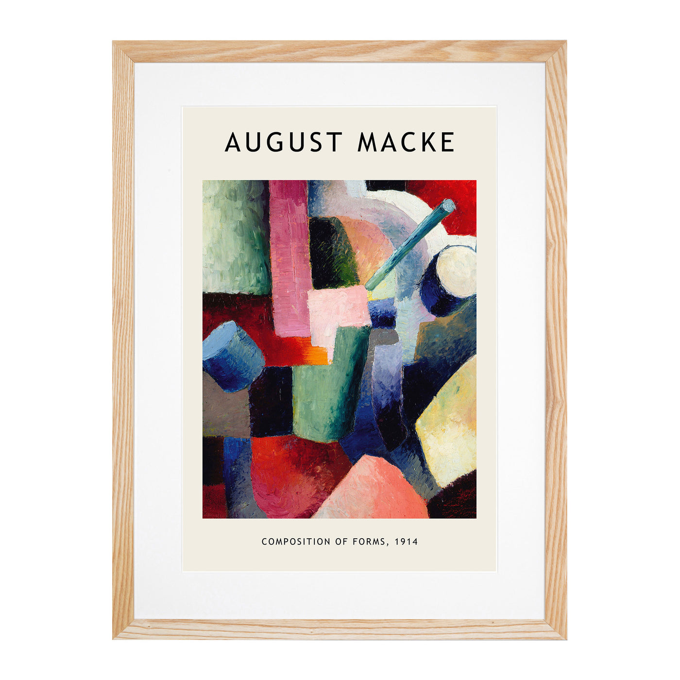 Composition Vol.2 Print By August Macke