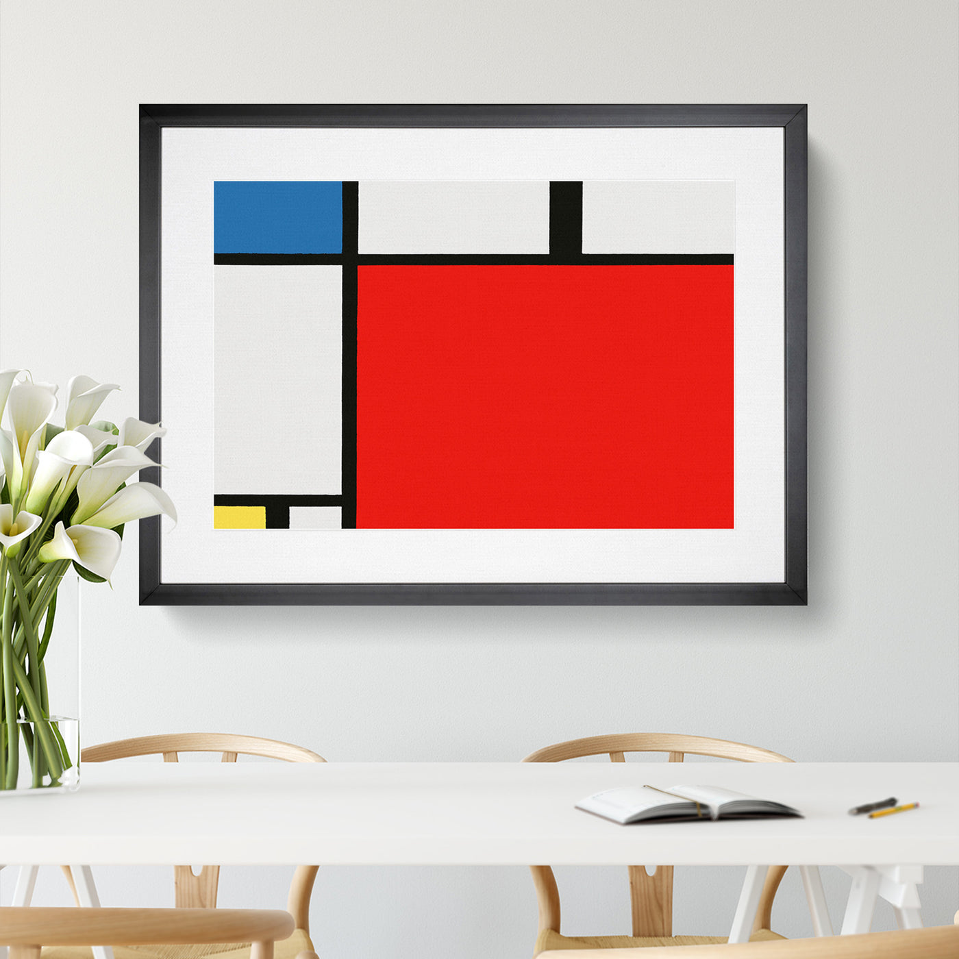 Composition Vol.2 By Piet Mondrian