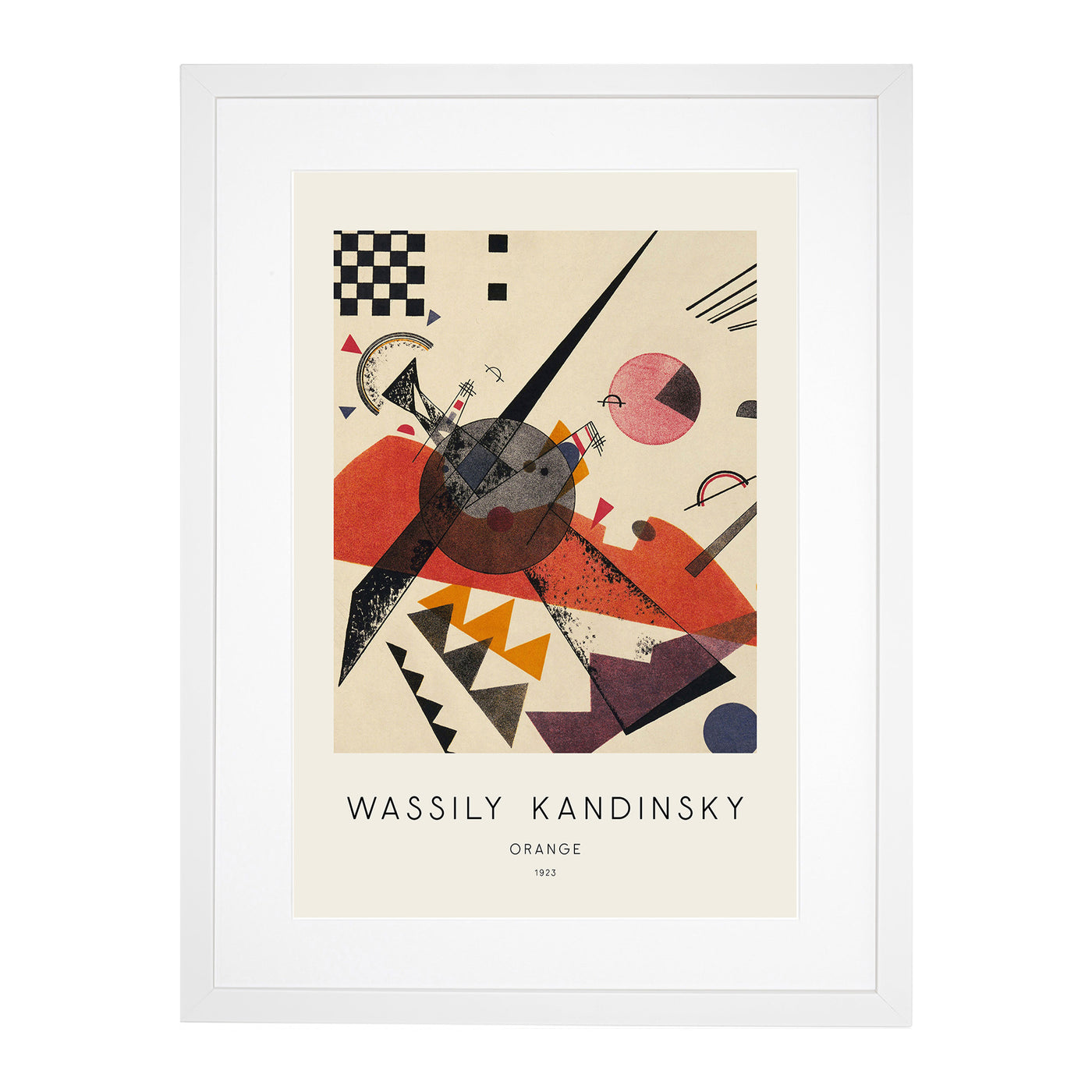 Composition Vol.3 Print By Wassily Kandinsky