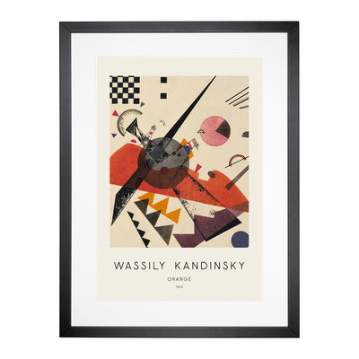 Composition Vol.3 Print By Wassily Kandinsky Framed Print Main Image