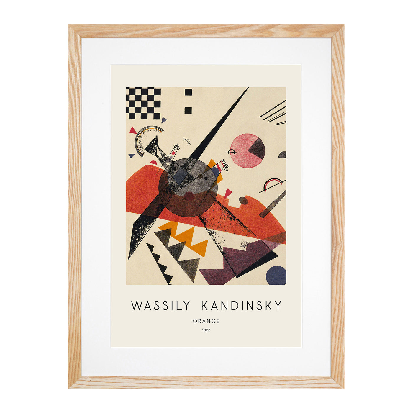 Composition Vol.3 Print By Wassily Kandinsky