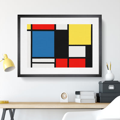 Composition Vol.3 By Piet Mondrian