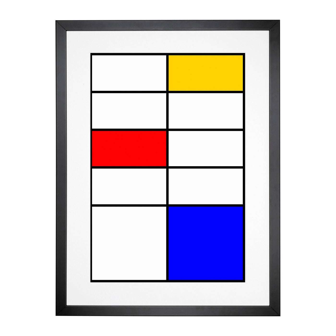 Composition Vol.4 By Piet Mondrian