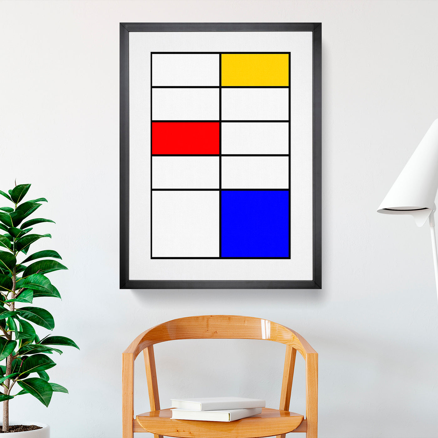 Composition Vol.4 By Piet Mondrian