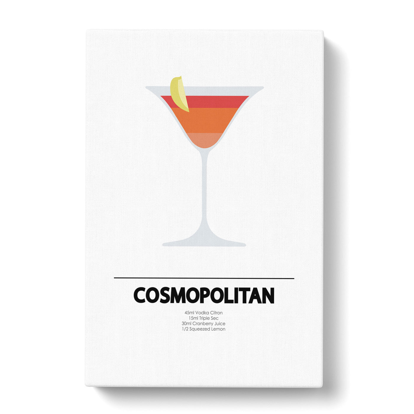 Cosmopolitan Cocktail Canvas Print Main Image