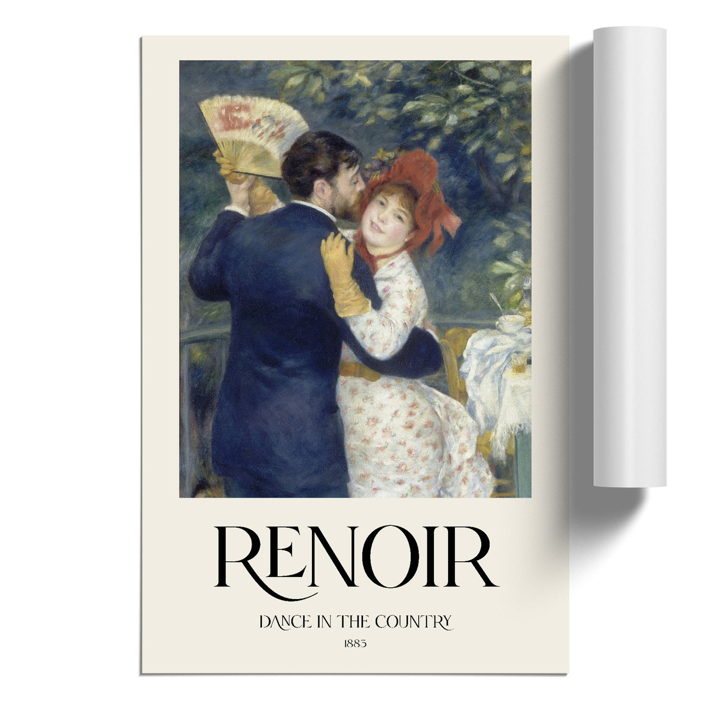 Country Dance Print By Pierre-Auguste Renoir