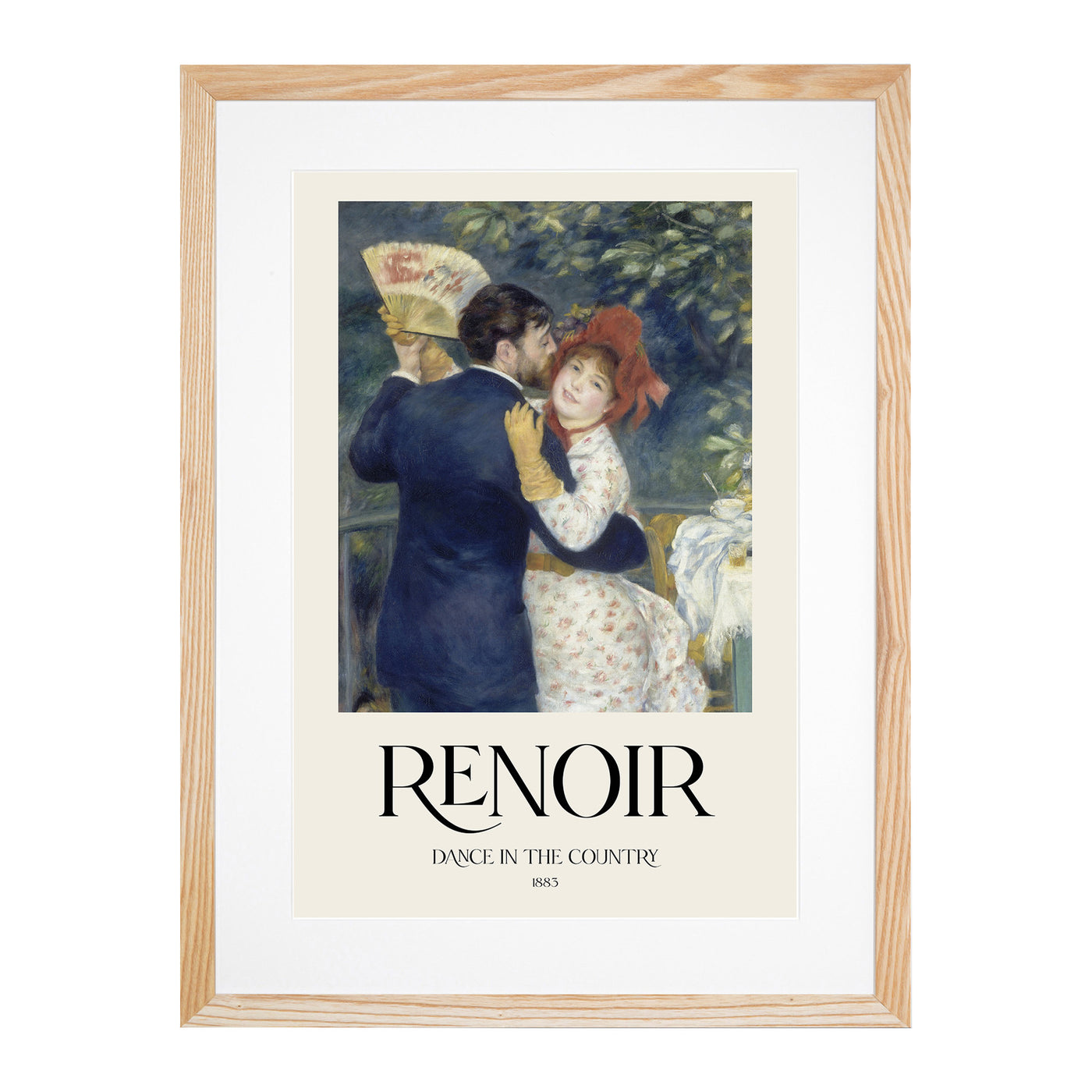 Country Dance Print By Pierre-Auguste Renoir