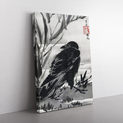 Crow By Kawanabe Kyosai