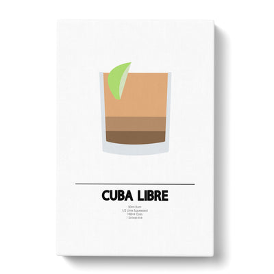 Cuba Libre Cocktail Canvas Print Main Image