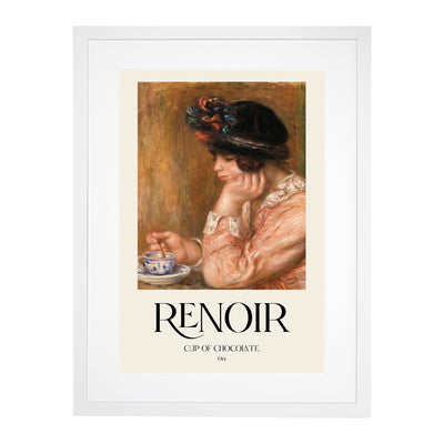 Cup Of Chocolate Print By Pierre-Auguste Renoir