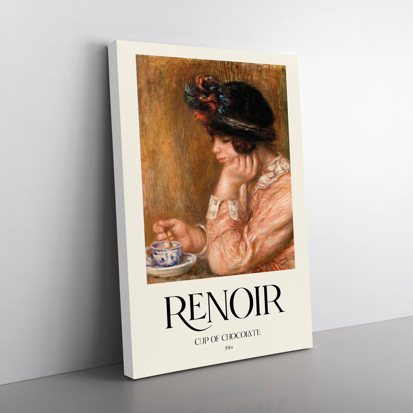 Cup Of Chocolate Print By Pierre-Auguste Renoir