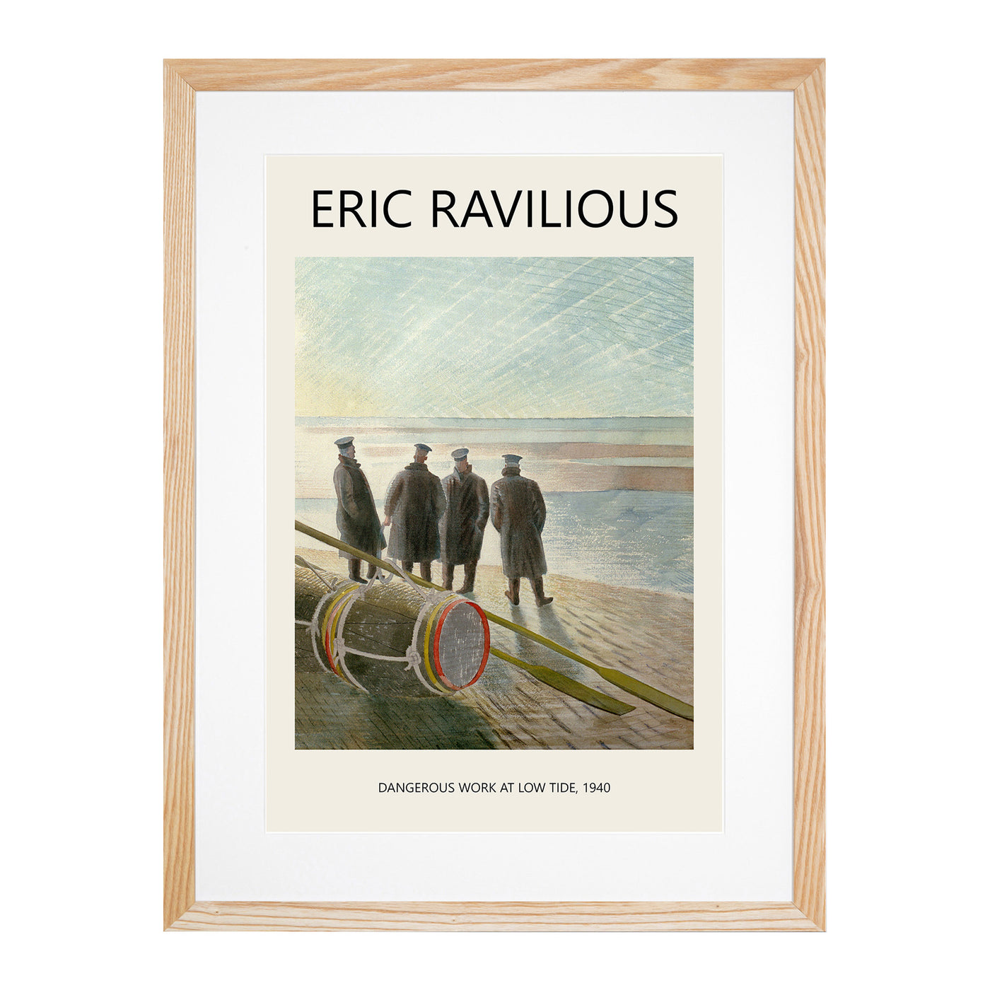 Dangerous Work Print By Eric Ravilious