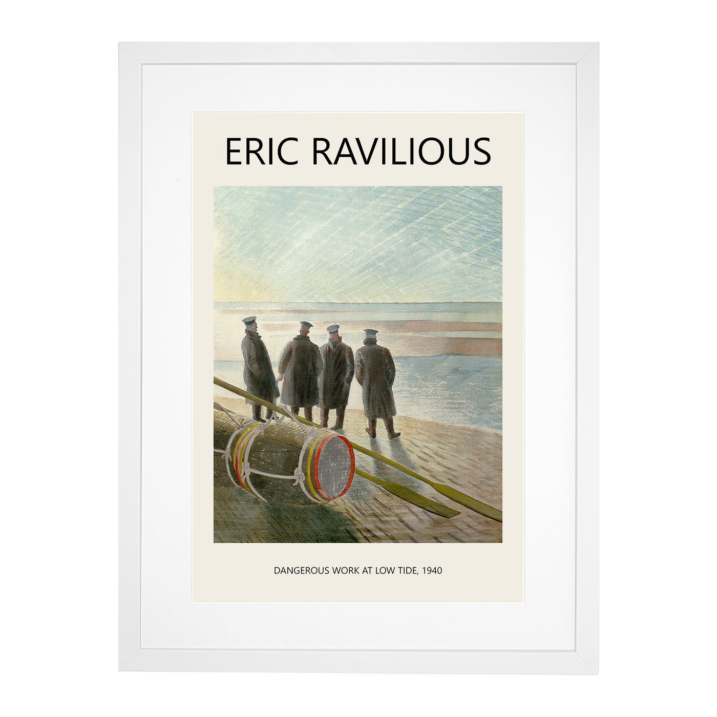 Dangerous Work Print By Eric Ravilious