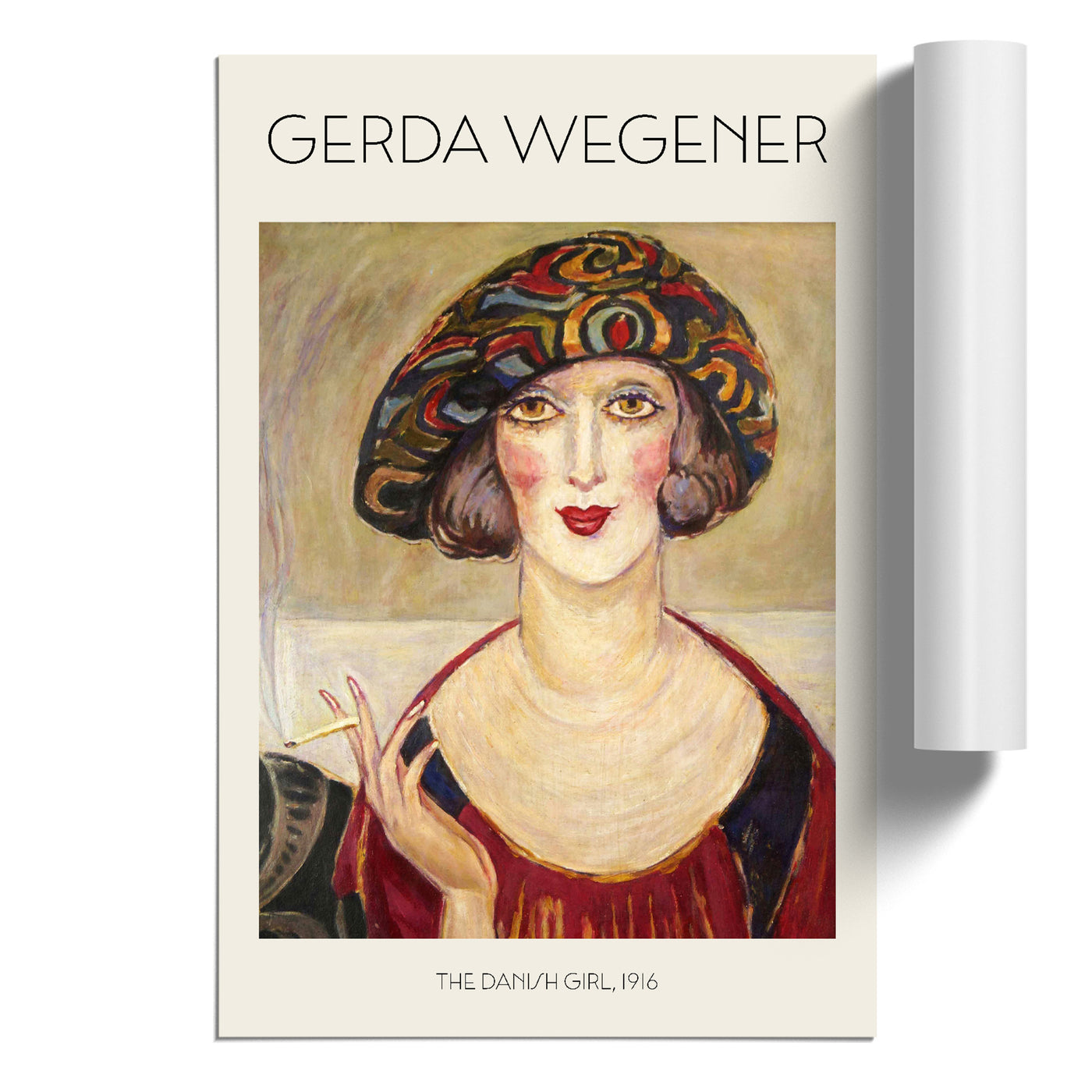 Danish Girl Print By Gerda Wegener