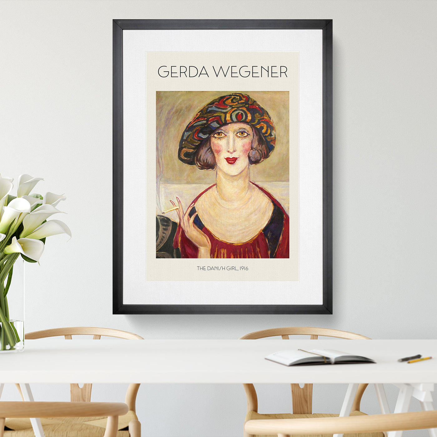 Danish Girl Print By Gerda Wegener