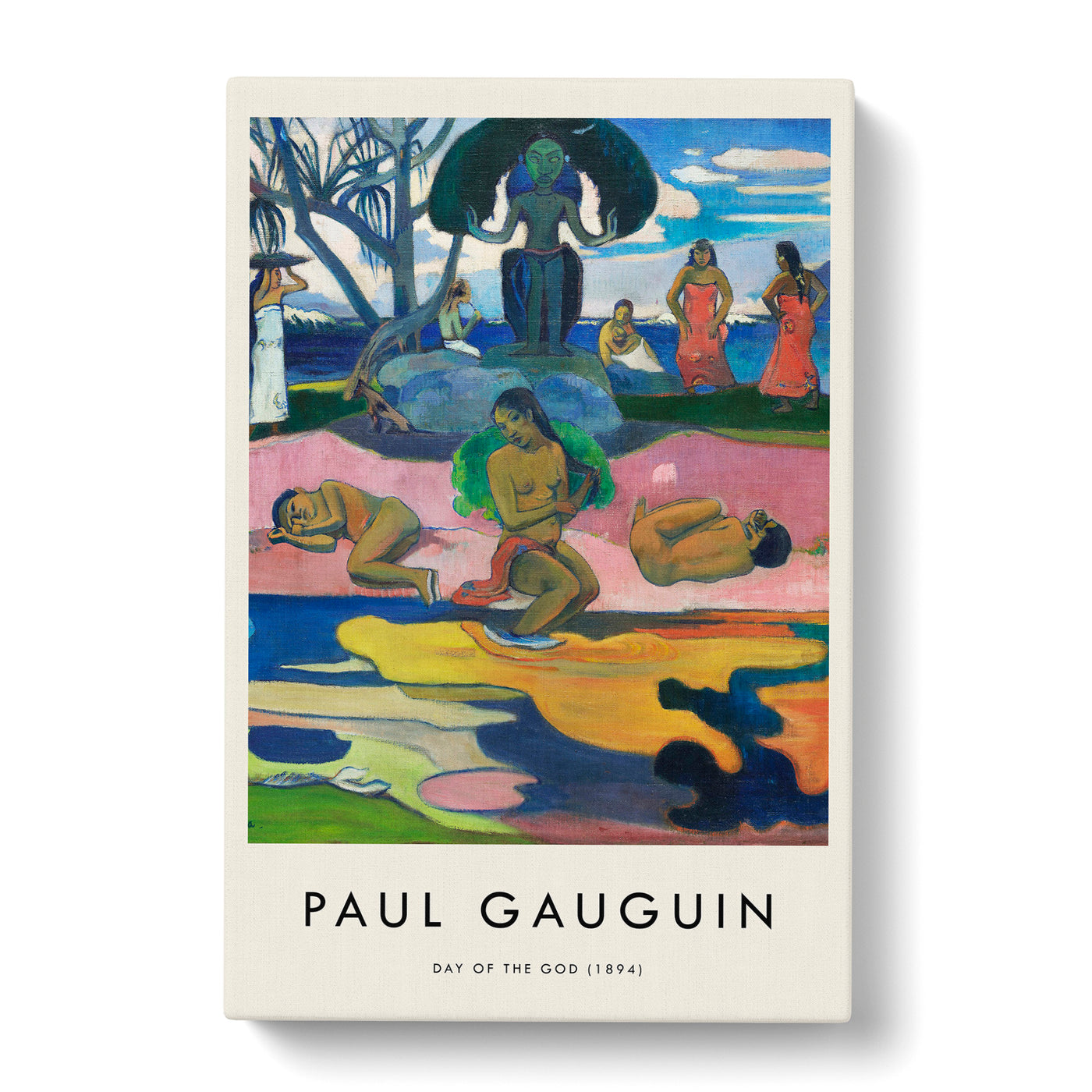 Day Of The God Print By Paul Gauguin Canvas Print Main Image