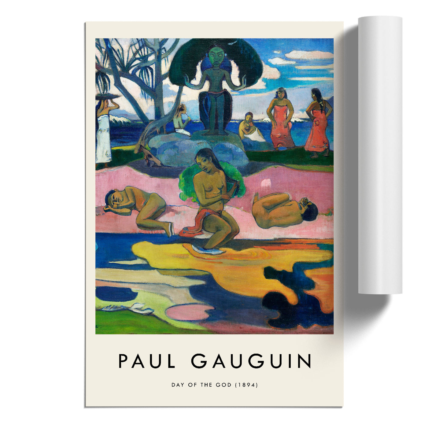 Day Of The God Print By Paul Gauguin