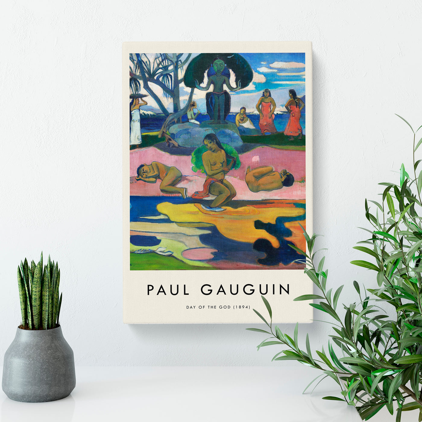 Day Of The God Print By Paul Gauguin