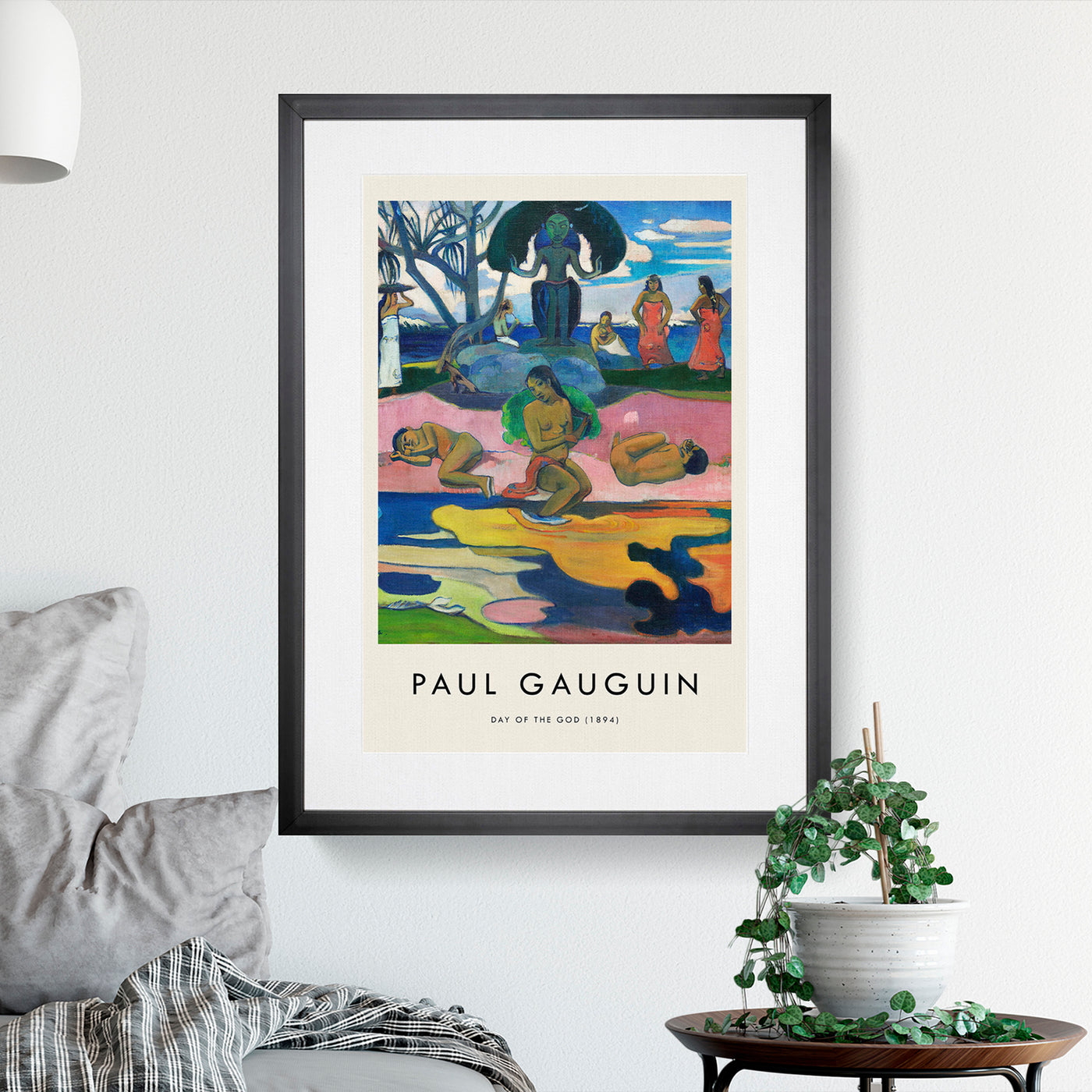 Day Of The God Print By Paul Gauguin