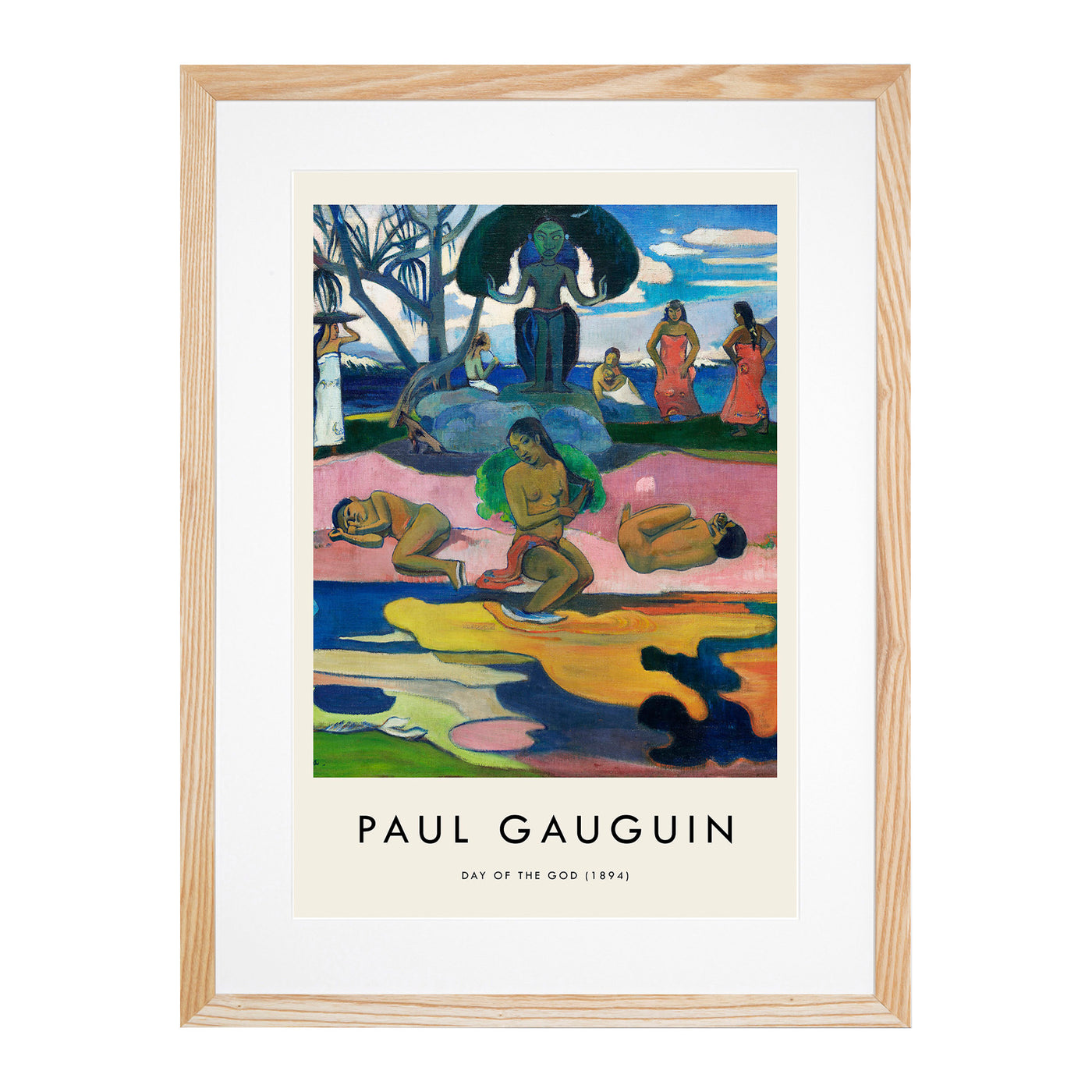 Day Of The God Print By Paul Gauguin