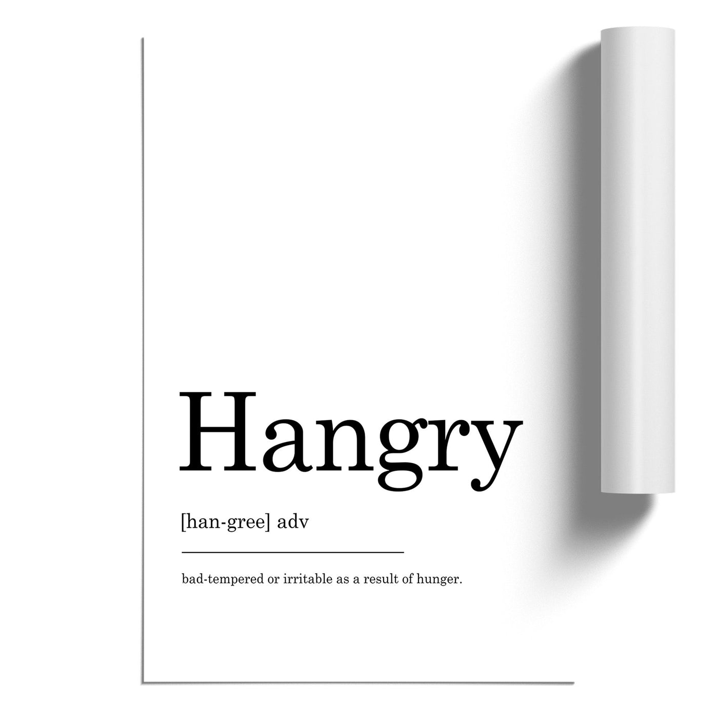Definition of Hangry