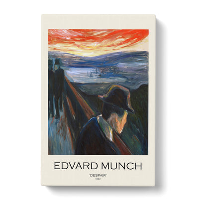 Despair Print By Edvard Munch Canvas Print Main Image