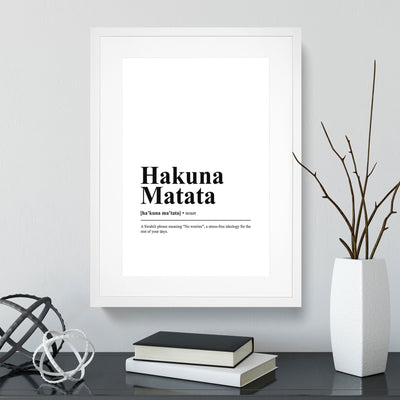 Dictionary Hakuna Matata