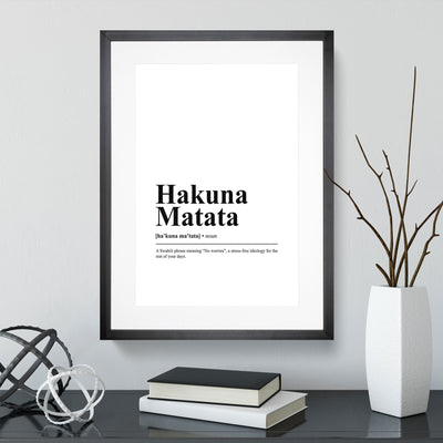 Dictionary Hakuna Matata